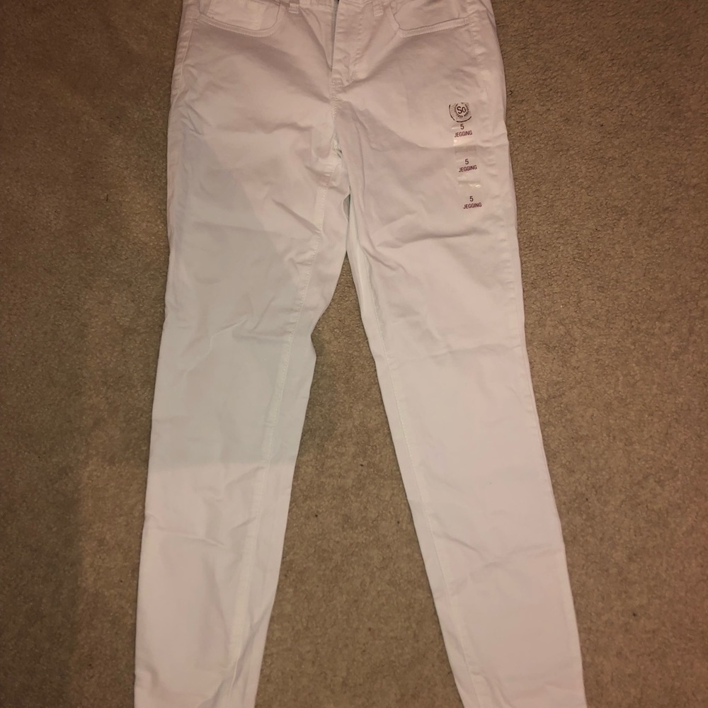 White jeans